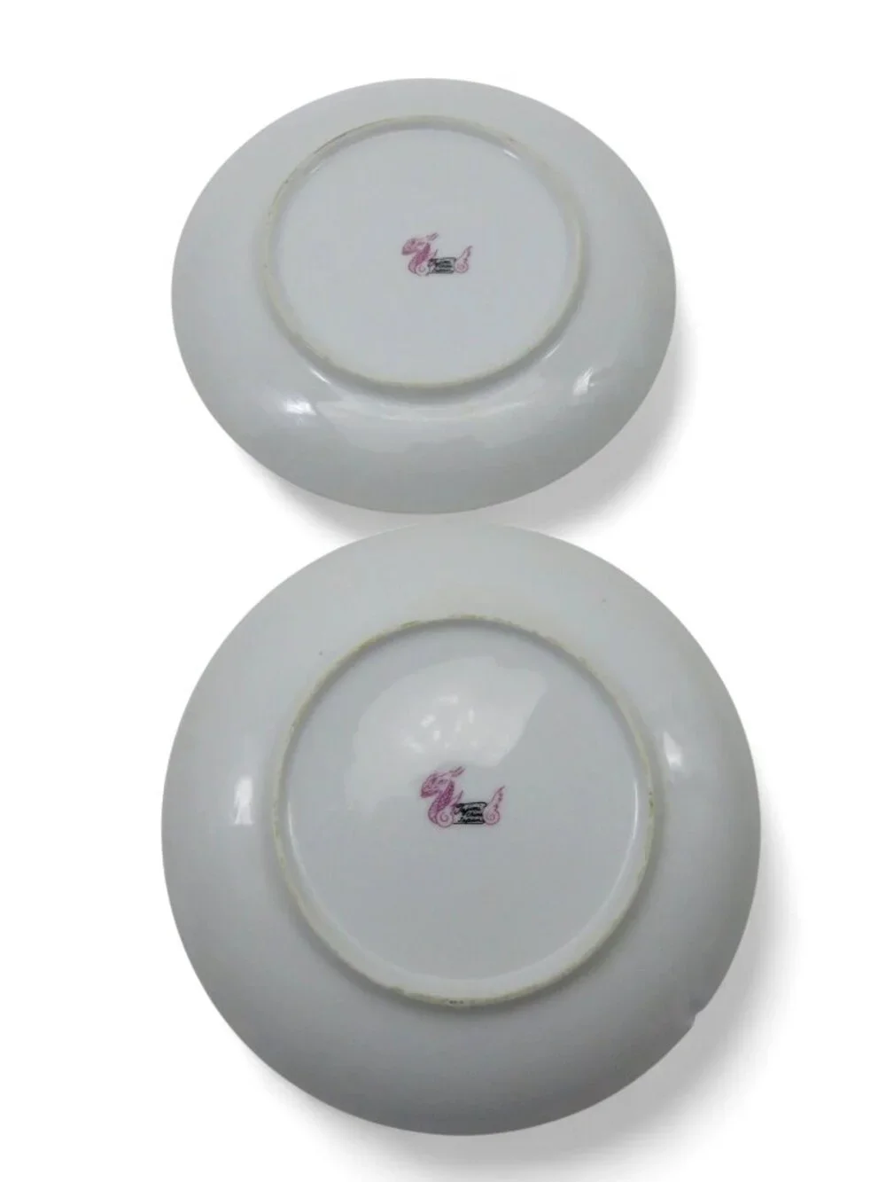 Tajimi China Imari Floral Plate Set of 2 Japan Vintage 6" - Picture 6 of 10